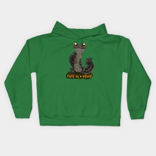 Cute as a Newt! Kids Hoodie